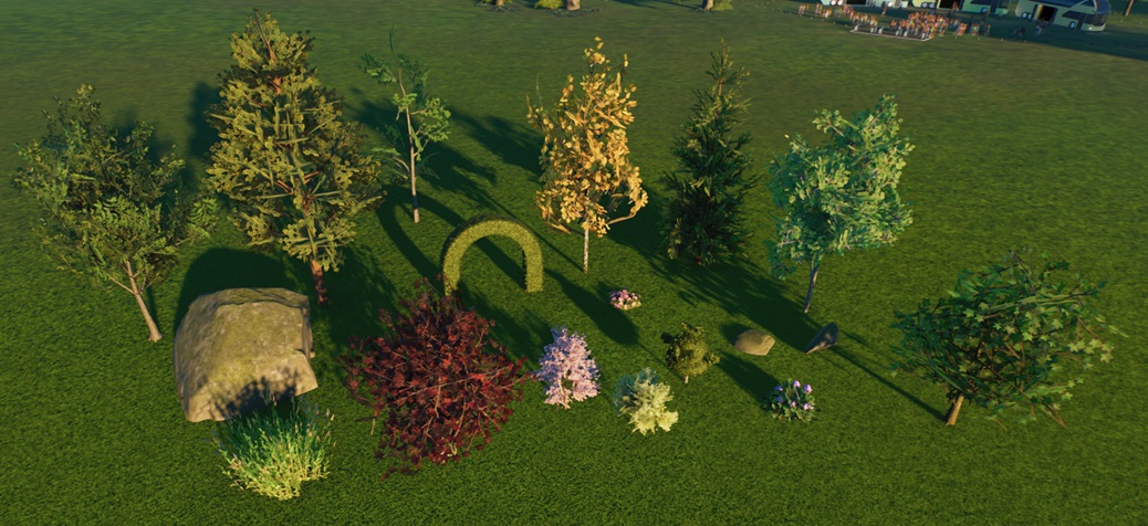 Het Gematigd Milieu is heel verscheiden qua Flora.