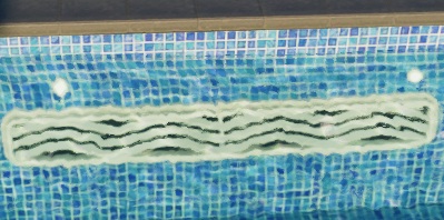 Golfslagmachine van 2 meter lang