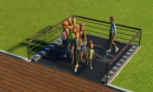 Extra Ingangen zijn gratis in Planet Coaster 2.