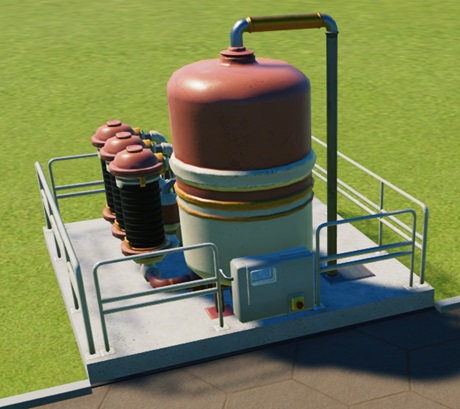 De Waterpomp is een bron van Water met lage Capaciteit.