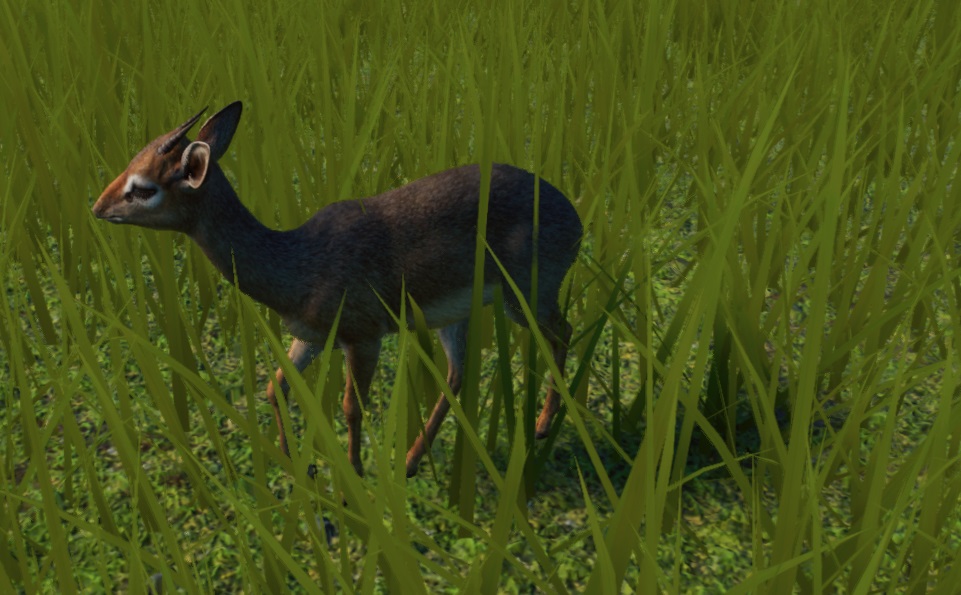 De Kirks Dikdik is één van de zeven nieuwe Dieren in het Zookeepers Animal Pack.