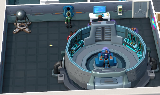 De Command Room in Two Point Campus